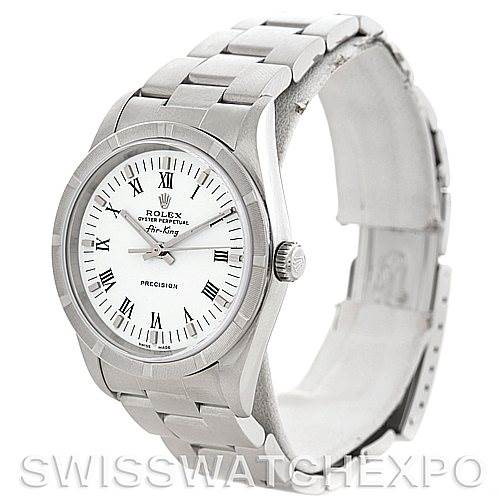 Rolex Air King Steel Mens Watch 14010 SwissWatchExpo