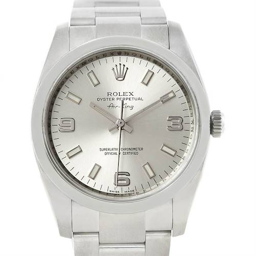 Photo of Rolex Oyster Perpetual Air King Mens Watch 114200