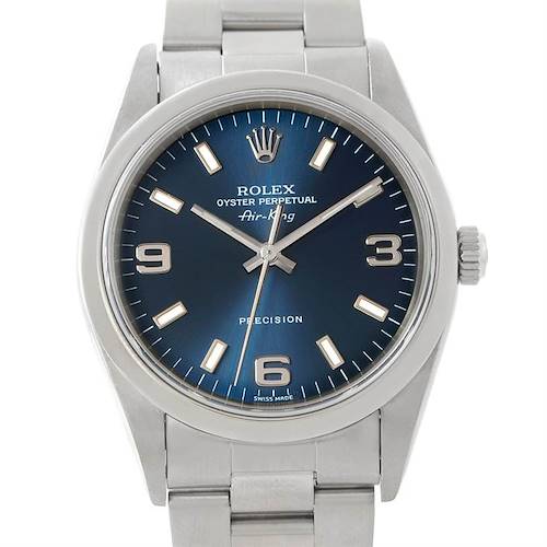 Photo of Rolex Oyster Perpetual Air King Steel Watch 14000