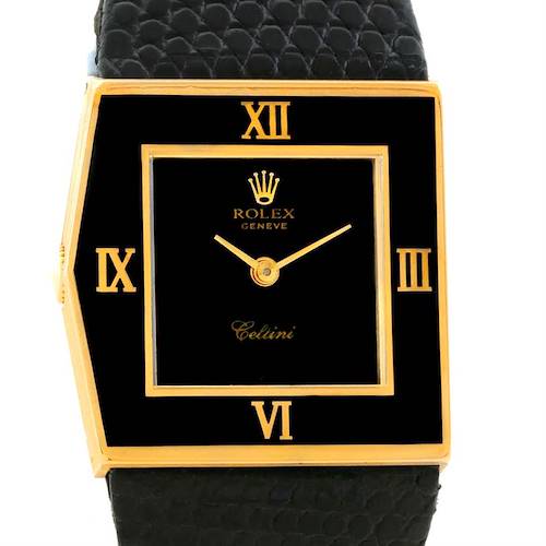 Photo of Rolex Cellini Midas Vintage 18k Yellow Gold Watch 4153