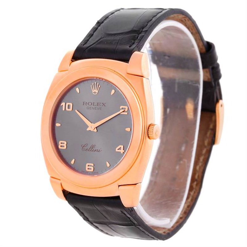 Rolex Cellini Cestello 18K Rose Gold Mechanical Watch 5330 SwissWatchExpo