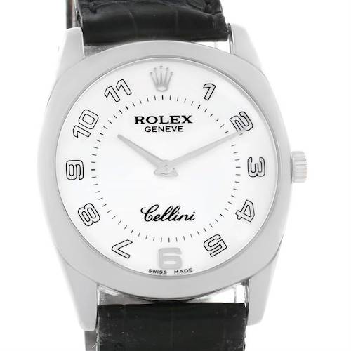 Photo of Rolex Cellini Danaos 18k White Gold Watch 4233 Year 2001