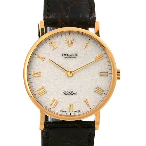 Photo of Rolex Cellini Classic 18k Yellow Gold Watch 5112