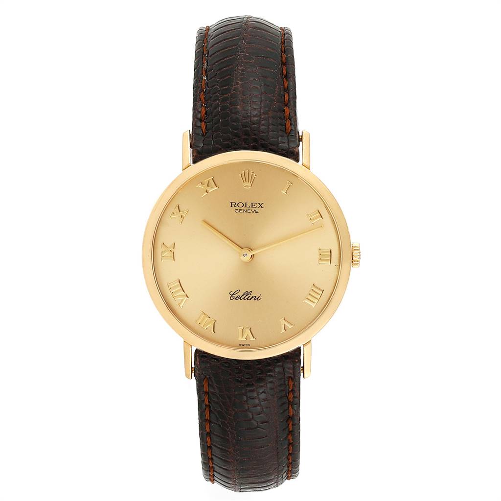 Rolex Cellini Yellow Gold 4112 | Stock 19753 | SwissWatchExpo