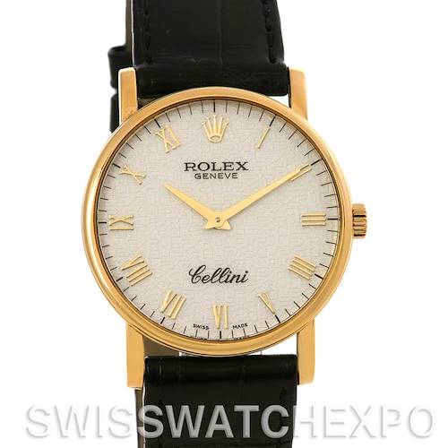 Photo of ROLEX Cellini Classic Mens 18K Yellow Gold 5115 2006