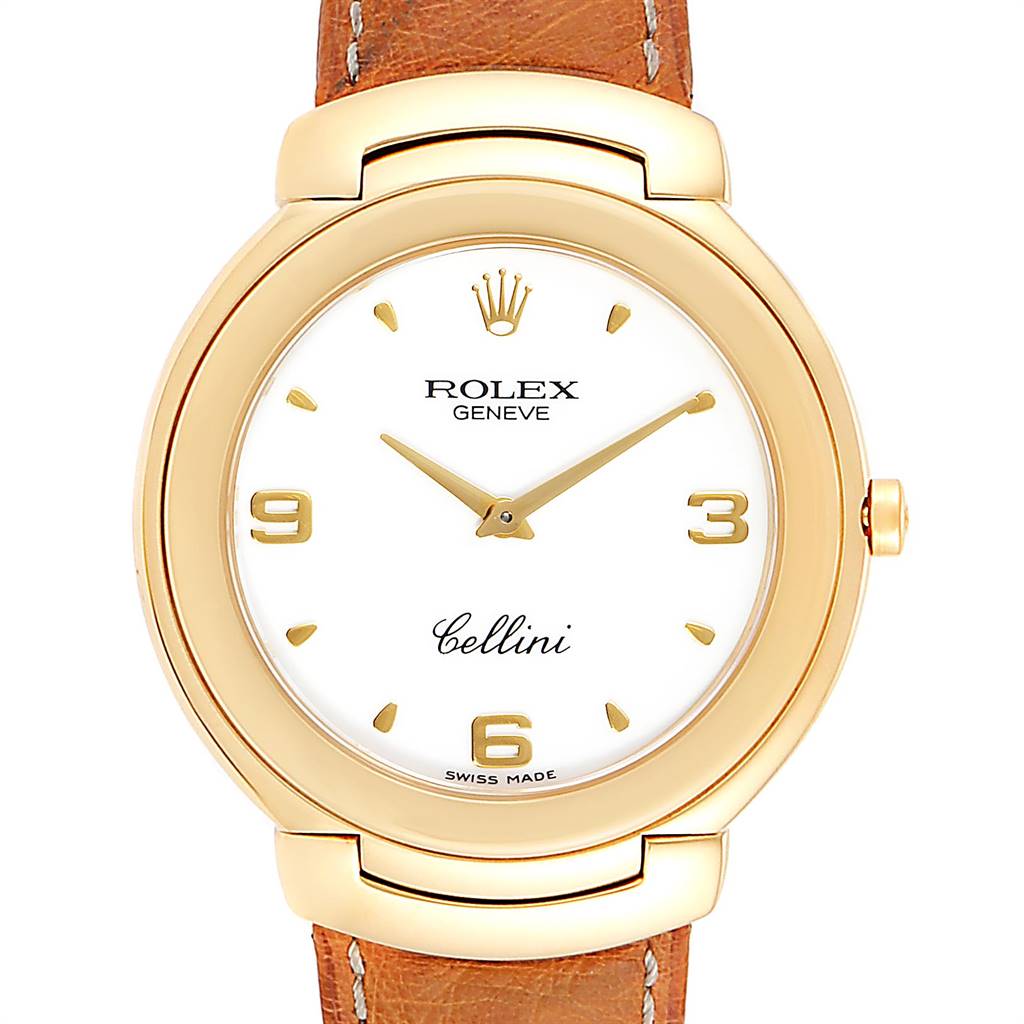 rolex gold cellini watch