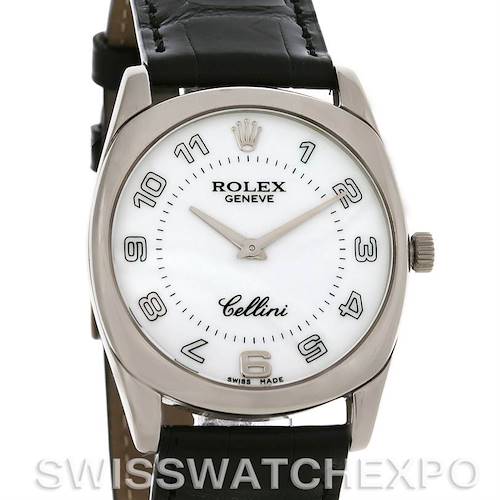 Photo of Rolex Cellini Classic Mens 18k White Gold 5116