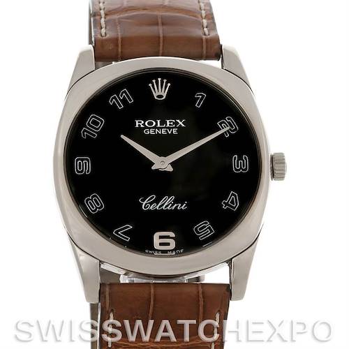 Photo of Rolex Cellini Danaos 4233 18k White Gold Watch Year 2008