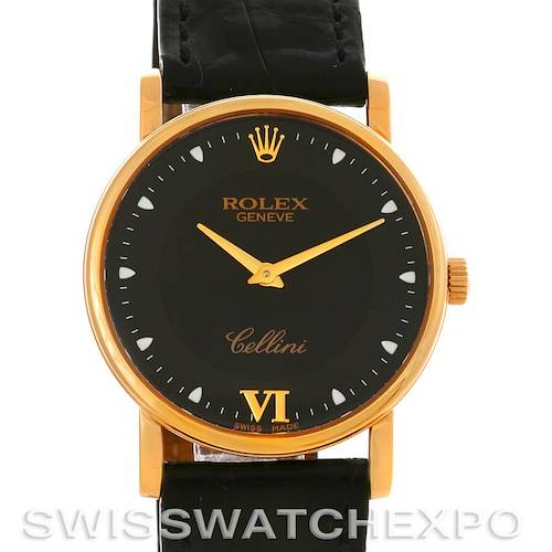 Photo of Rolex Cellini Classic Mens 18K Yellow Gold 5115