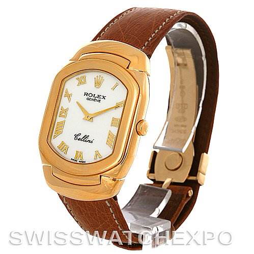 Rolex Cellini 18K Yellow Gold Men's Quartz Watch 6633 SwissWatchExpo