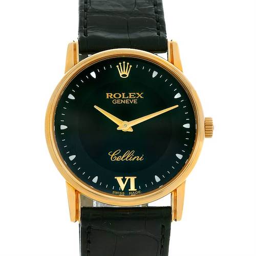 Photo of Rolex Cellini Classic 18k Yellow Gold Watch 5116 NOS