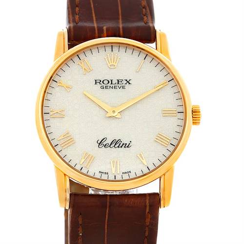 Photo of Rolex Cellini Classic 18k Yellow Gold Men's Watch 5116