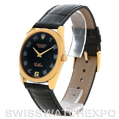 Rolex Cellini Danaos 4233 18k Yellow Gold Men's Watch SwissWatchExpo