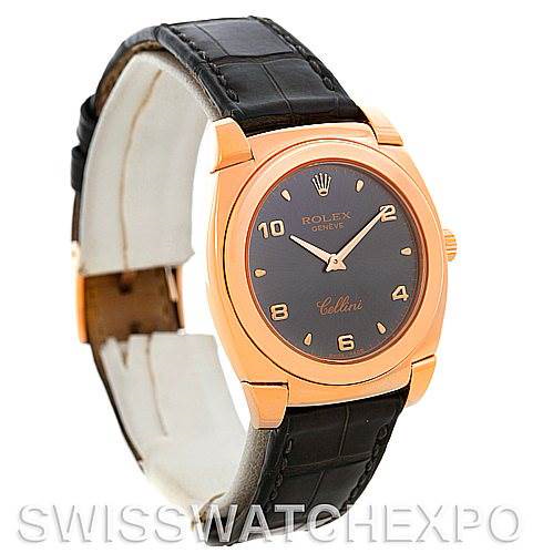 Rolex Cellini Cestello 18K Rose Gold Watch 5320/5 SwissWatchExpo