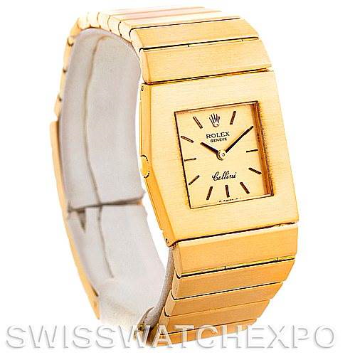 Rolex Cellini Midas 4017 Vintage 18k Yellow Gold Watch SwissWatchExpo