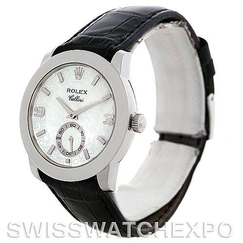 Rolex Cellini Cellinium Platinum Unisex Watch 5240 SwissWatchExpo