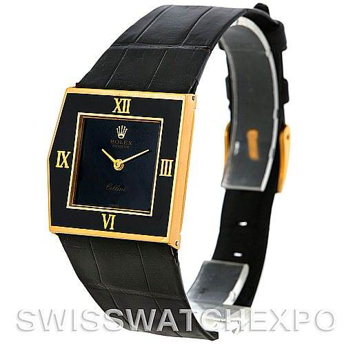 Rolex Cellini Midas Vintage 18k Yellow Gold Watch SwissWatchExpo