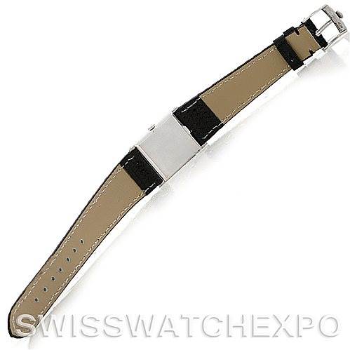 This image shows the underside view of the band for a Rolex Cellini 4014 Men
s White Gold Blue Dial 4014 Men
s White Gold Blue Dial watch, displaying the strap and clasp.