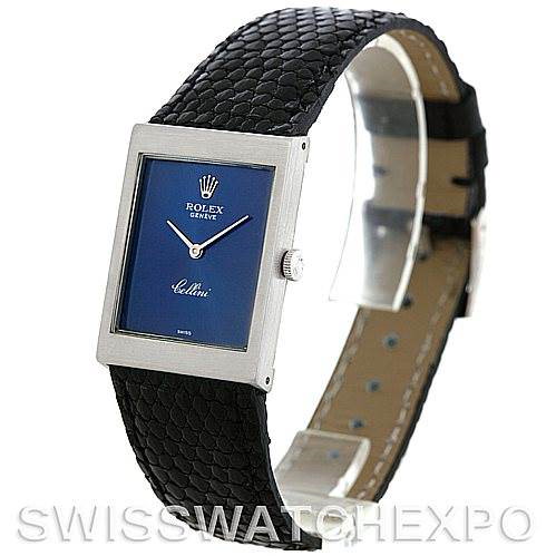 Rolex Cellini Vintage 18K White Gold Watch 4014 SwissWatchExpo