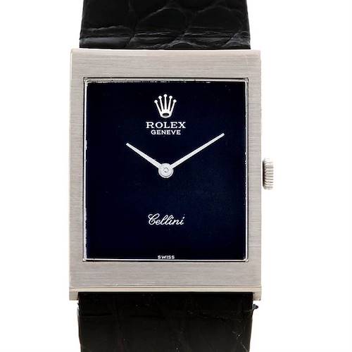 Photo of Rolex Cellini Vintage 18K White Gold Watch 4014