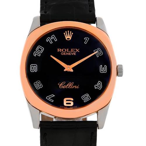 Photo of Rolex Cellini Danaos 18k White and Rose Gold Watch 4233