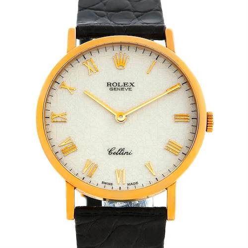 Photo of Rolex Cellini Classic 18k Yellow Gold Watch 5112