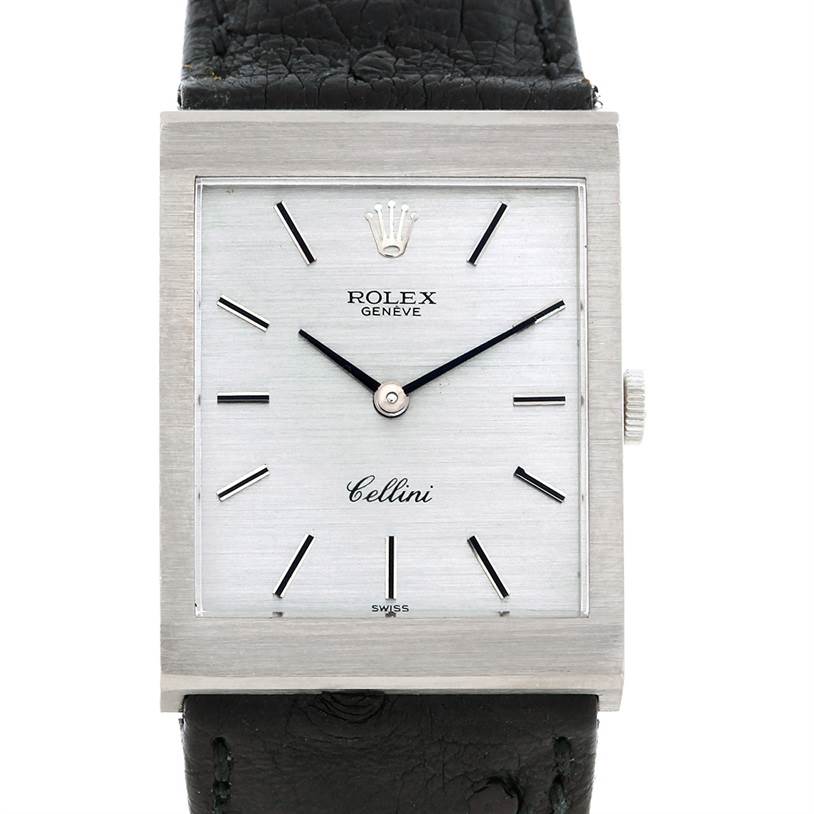 Rolex Cellini Vintage 18K White Gold Watch 4014 | SwissWatchExpo