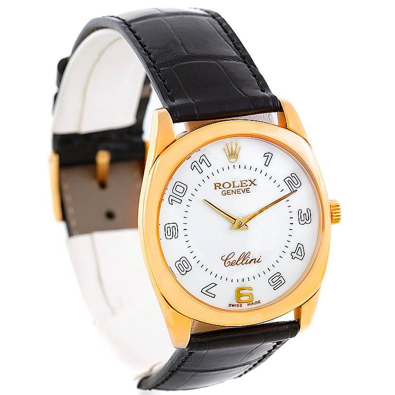 Rolex Cellini Danaos 4233 18k Yellow Gold Mens Watch | SwissWatchExpo