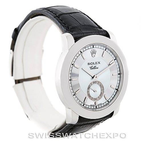 Rolex Cellini Cellinium Platinum Mens Watch 5241 SwissWatchExpo