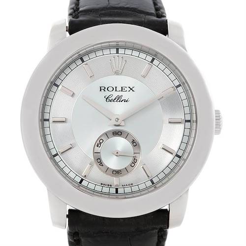 Photo of Rolex Cellini Cellinium Platinum Mens Watch 5241