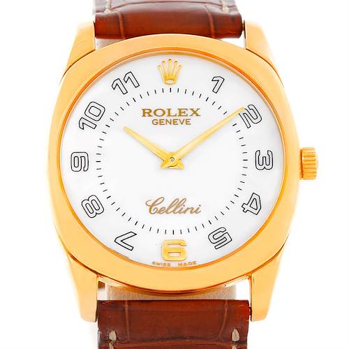 Photo of Rolex Cellini Danaos 18k Yellow Gold Men's Watch 4233