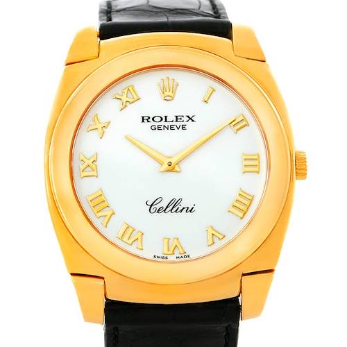 Photo of Rolex Cellini Cestello 18K Yellow Gold Mens Watch 5330