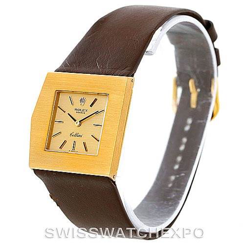 Rolex Cellini Midas Vintage 18k Yellow Gold Watch 4017 SwissWatchExpo