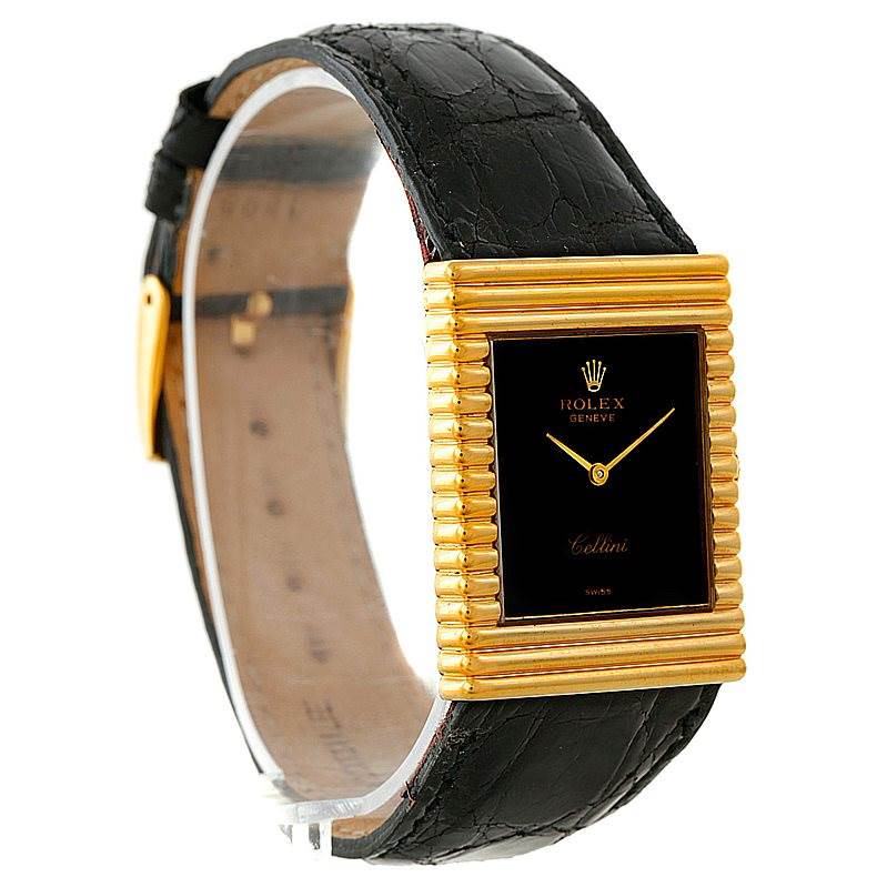 Rolex Cellini Vintage 18K Yellow Gold Watch 4012 SwissWatchExpo
