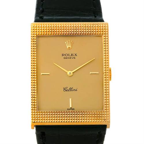 Photo of Rolex Cellini Vintage 18k Yellow Gold Watch 4127