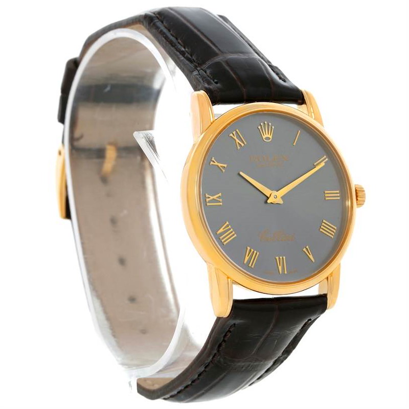 Rolex Cellini Classic 18k Yellow Gold Watch 5116 SwissWatchExpo