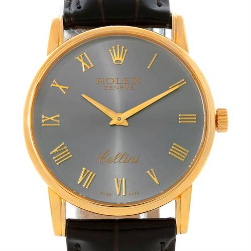 Photo of Rolex Cellini Classic 18k Yellow Gold Watch 5116