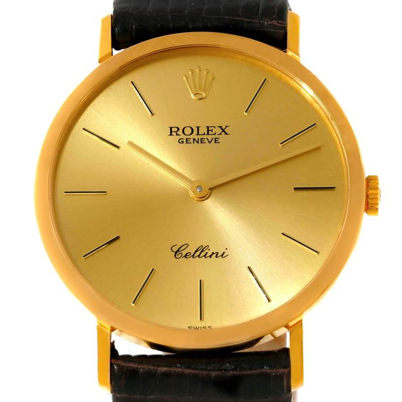 Rolex Cellini Yellow Gold 4112 | Stock 8935 | SwissWatchExpo