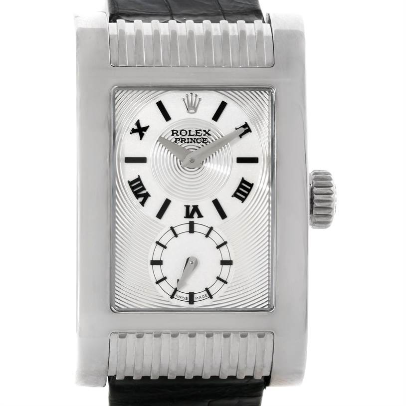 Rolex Cellini Prince 18K White Gold Mens Watch 5441 | SwissWatchExpo