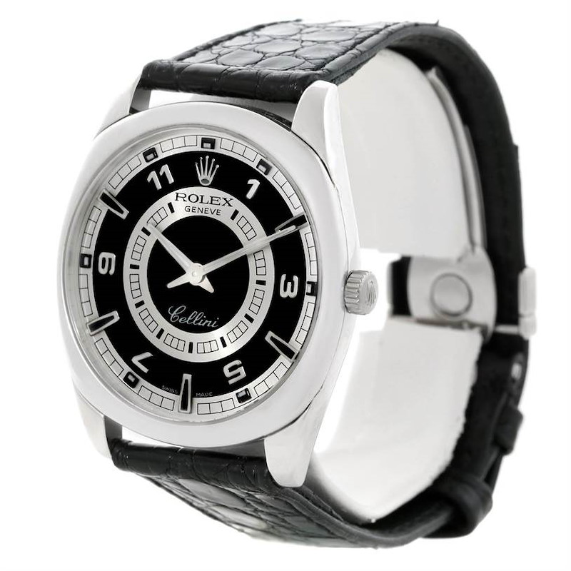 Rolex Cellini Danaos 18k White Gold Watch 4243 SwissWatchExpo