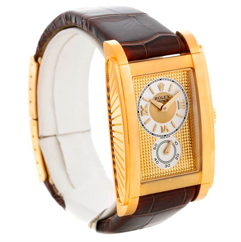 Rolex Cellini Prince 18K Yellow Gold Mens Watch 5440 SwissWatchExpo