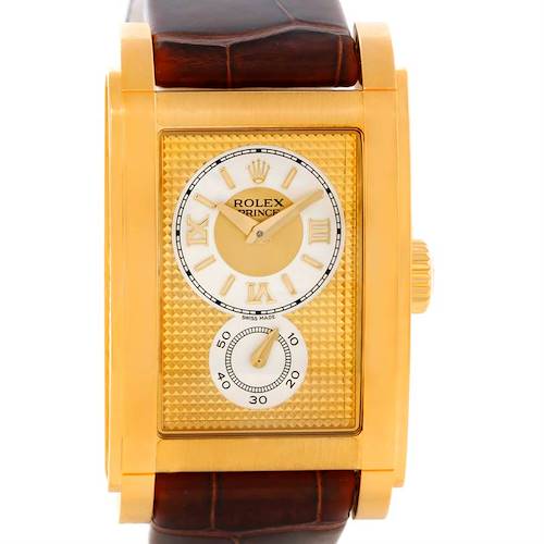 Photo of Rolex Cellini Prince 18K Yellow Gold Mens Watch 5440