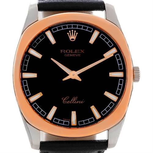 Photo of Rolex Cellini Danaos 18k White and Rose Gold Watch 4243 Unworn