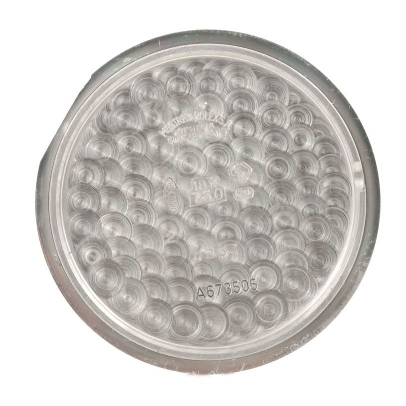 The image shows the back case of a Rolex Cellini 4233 Men's White Gold White Dial 4233 Men's White Gold White Dial watch, featuring concentric circular patterns and engraved markings. 