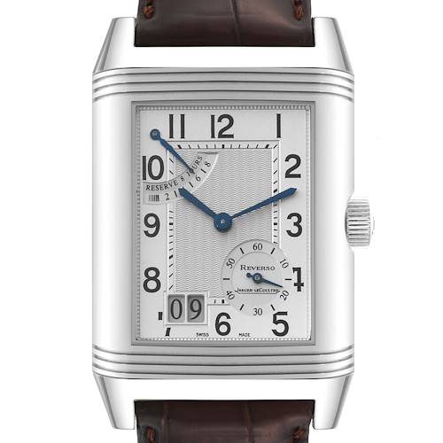 Photo of Jaeger LeCoultre Reverso Grande Date 8 Day Steel Mens Watch 240.8.15 Q3008420