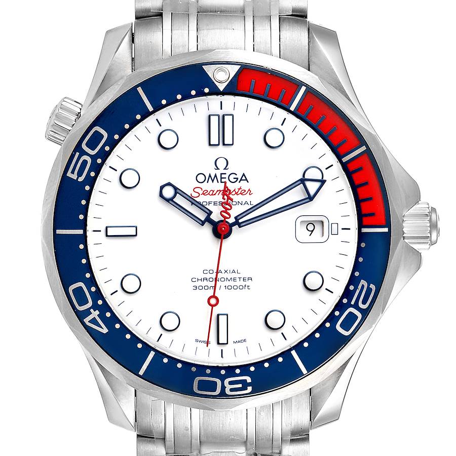 Omega Seamaster James Bond Co-Axial Watch 212.32.41.20.04.001 Unworn SwissWatchExpo