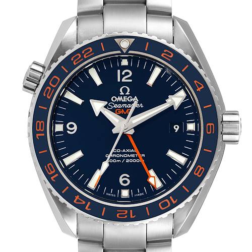 Photo of Omega Seamaster Planet Ocean GMT Mens Watch 232.30.44.22.03.001 Box Card
