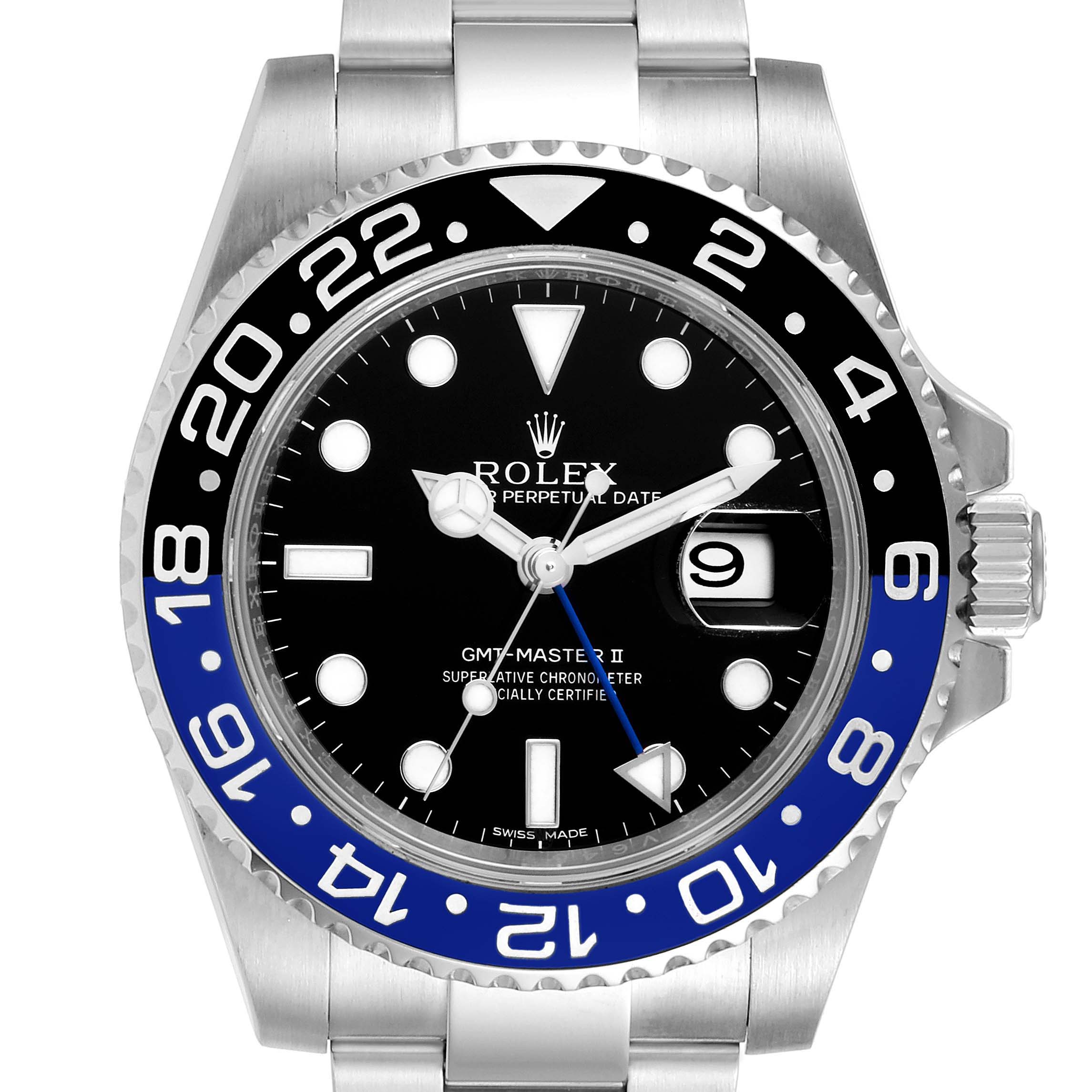 gmt master 2 dial