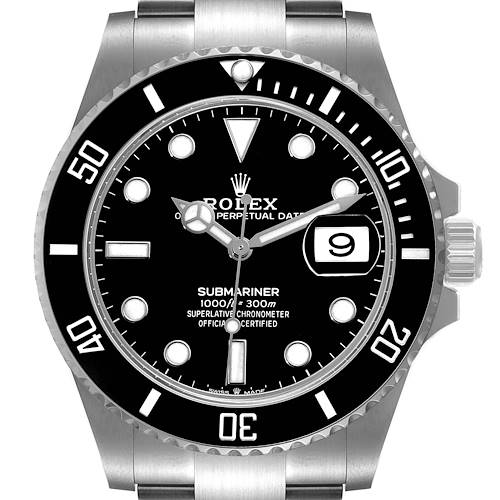 Photo of Rolex Submariner Cerachrom Bezel Oystersteel Mens Watch 126610