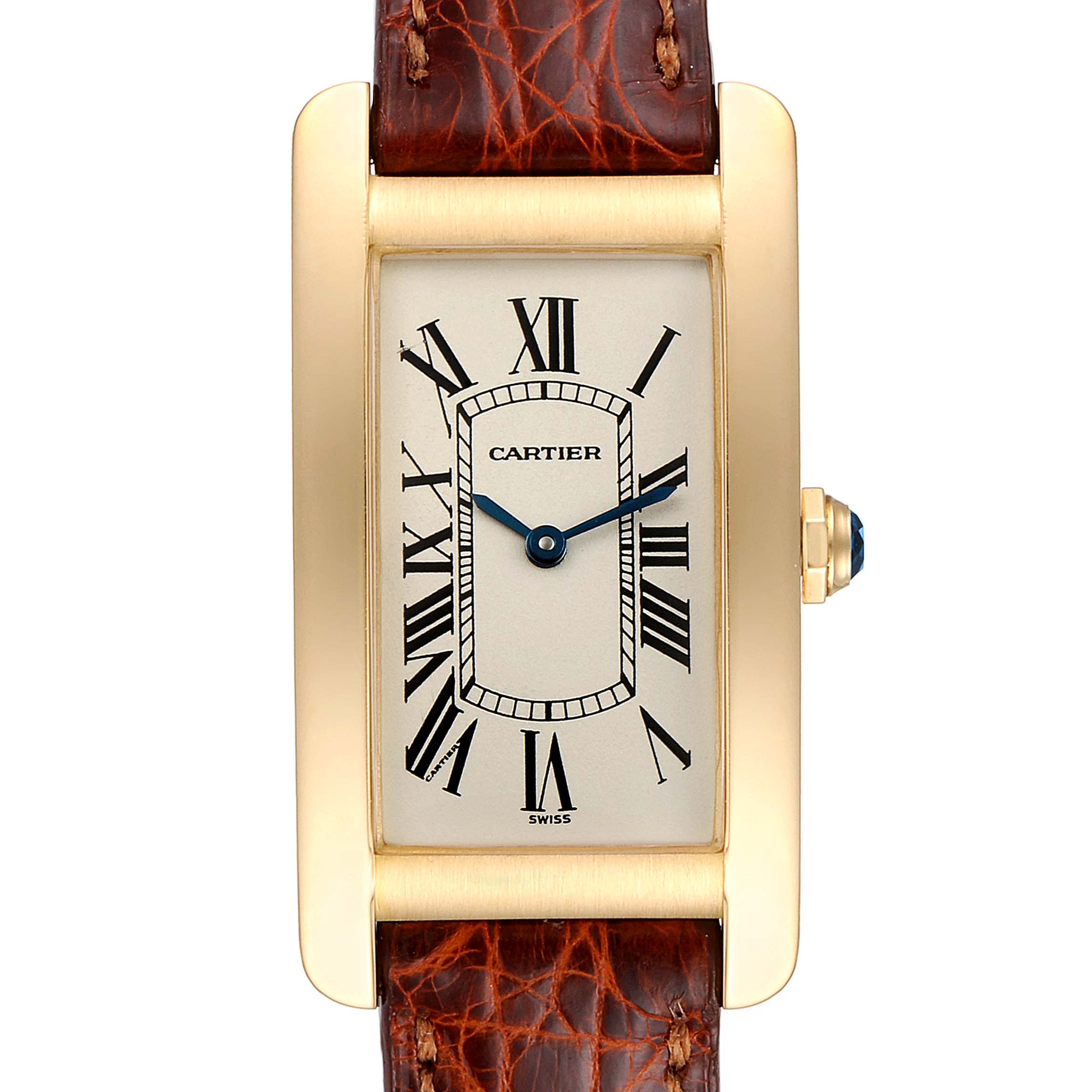 Cartier tank americaine outlet mens